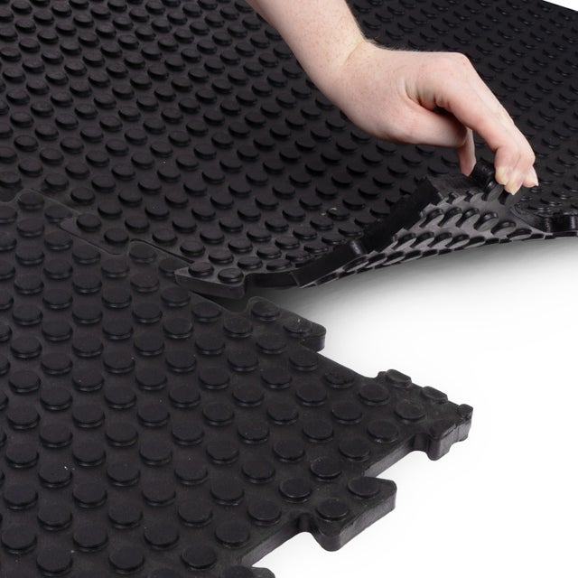Tapis D'écurie Mio 6'6" Avec Couverture, Noir, Neuf Avec Défauts Légers