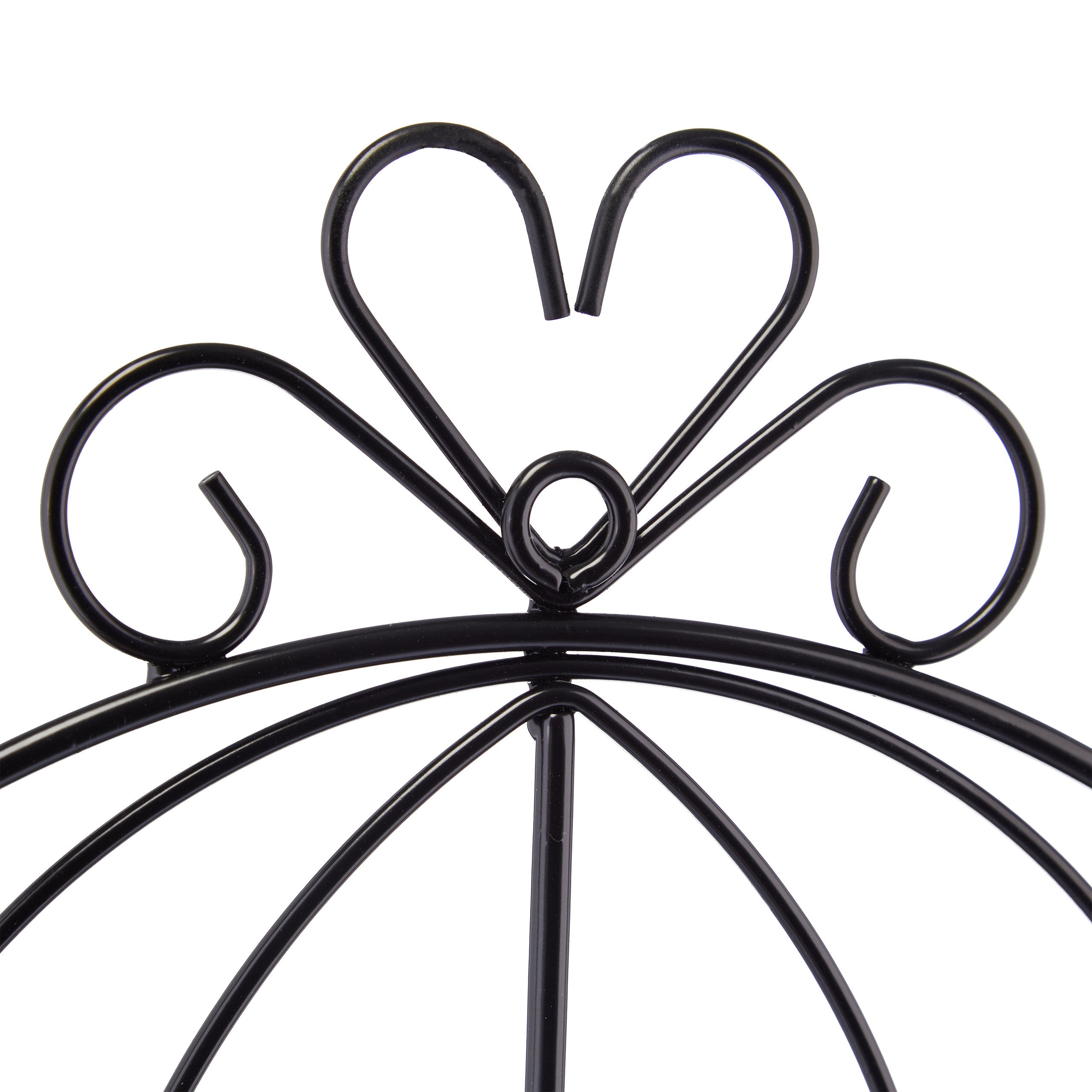 Porte-bijoux mural, pour colliers, boucles d’oreilles, format haut, présentoir, 44,5 x 25,5 x 4,5 cm, noir, Relaxdays - 7