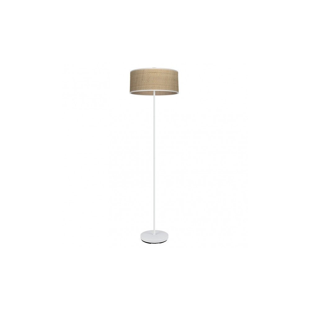 Pie de salon jerte en metal color blanco