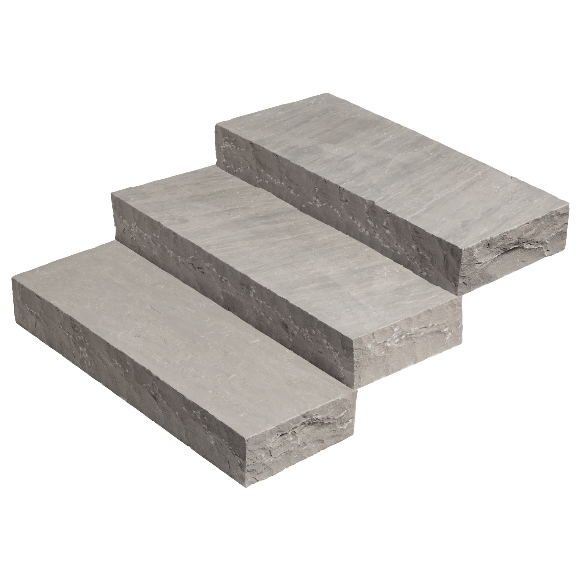 Marche-bloc Grès Kandla Gris 100x35x15 cm (à l'unité) - RO'MA NATURE - 2