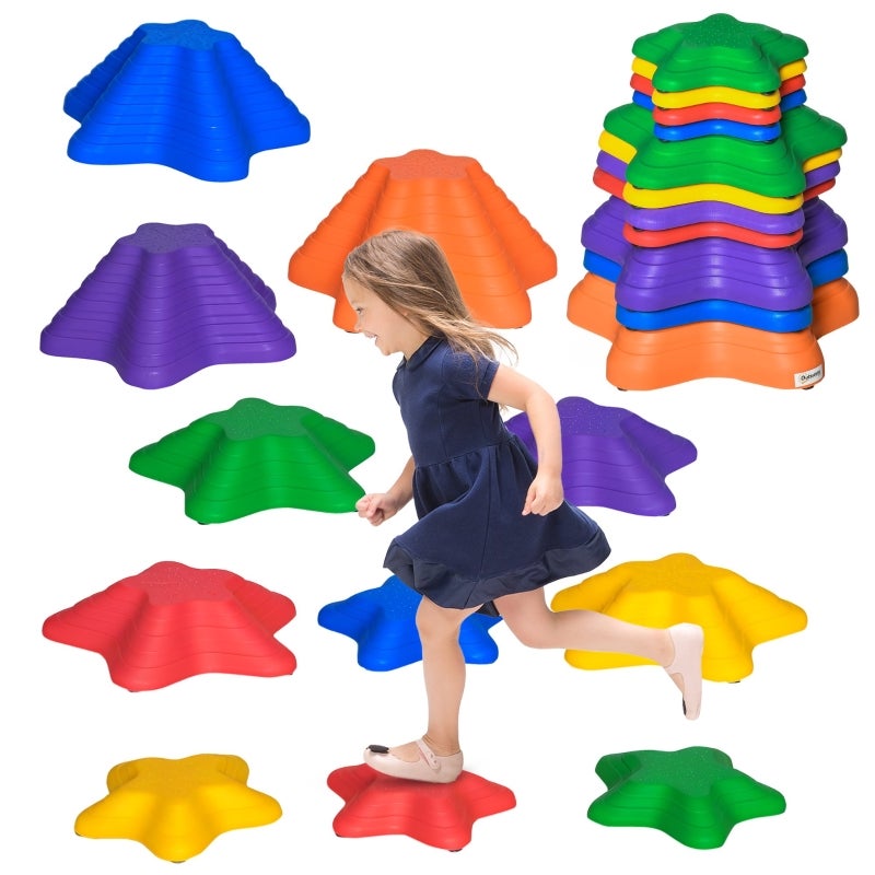 5 Pierres d'Equilibre de Rivière pour Enfants Empilables Antidérapante 5 Pierres d'Equilibre de Rivière pour Enfants Empilables Antidérapante
