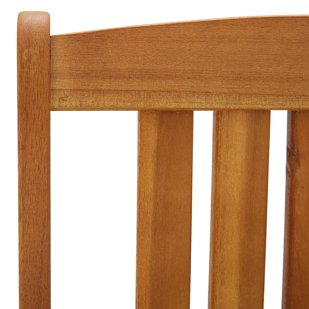 Chaise de jardin avec coussin Maison Exclusive en bois Beige - 7