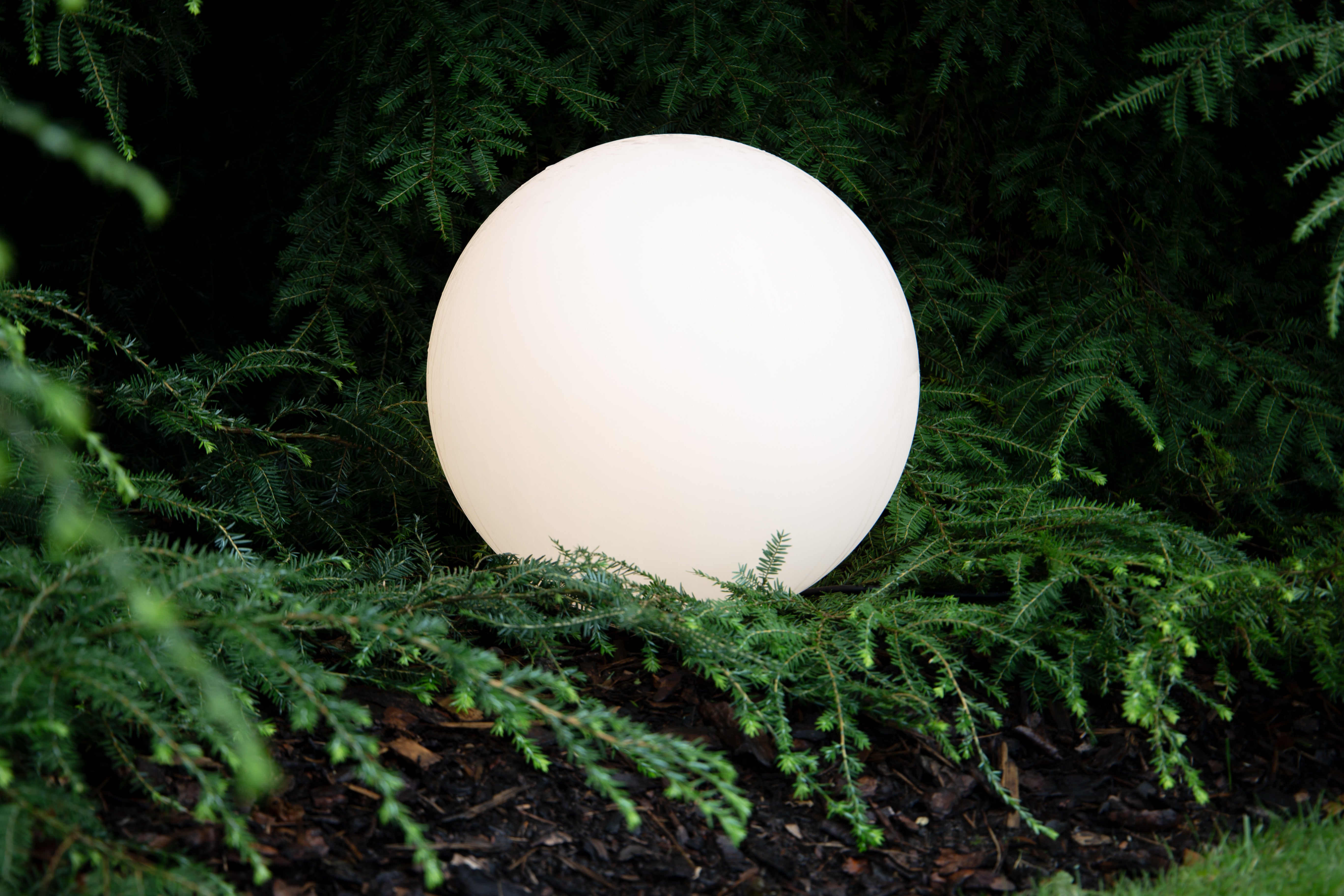 Boule lumineuse Blanc - 50cm - Lampe extérieur solaire - 8 seasons design - 2
