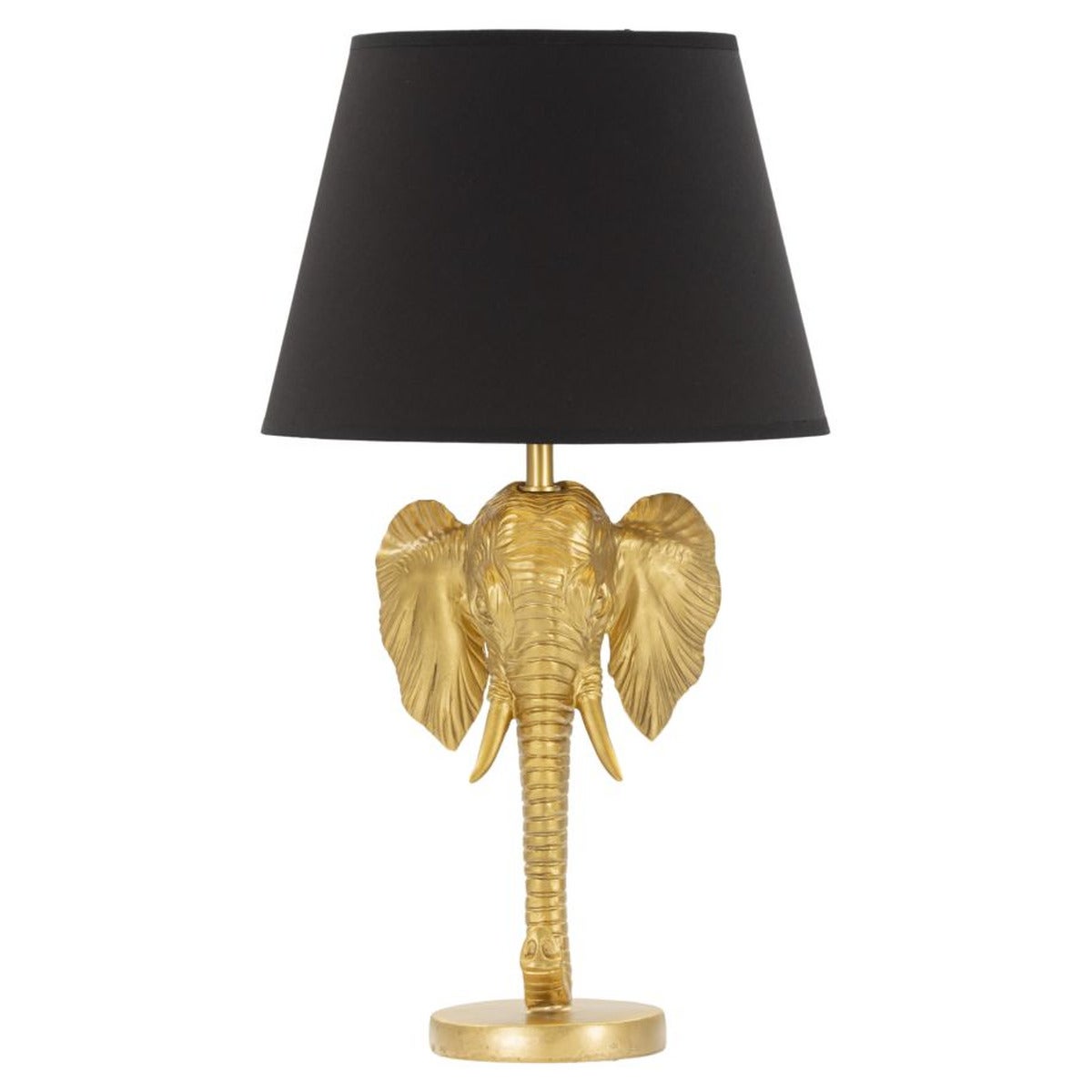 Lampa Stołowa Słoń, Poliżywica, Czarny, Seven Design
