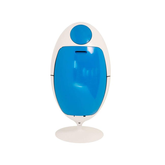 Ovetto Contenitore Differenziata 54 Litri - 3 Scomparti Da 18L Per Cucina E Esterno - Foto 4