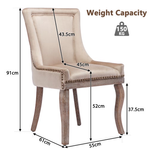 OEF Furnishings – Set Da 4 Sedie Pieghevoli Imbottite In Vinile Beige – Telaio In Acciaio Con Doppie Cerniere E Bretelle Incrociate - 2