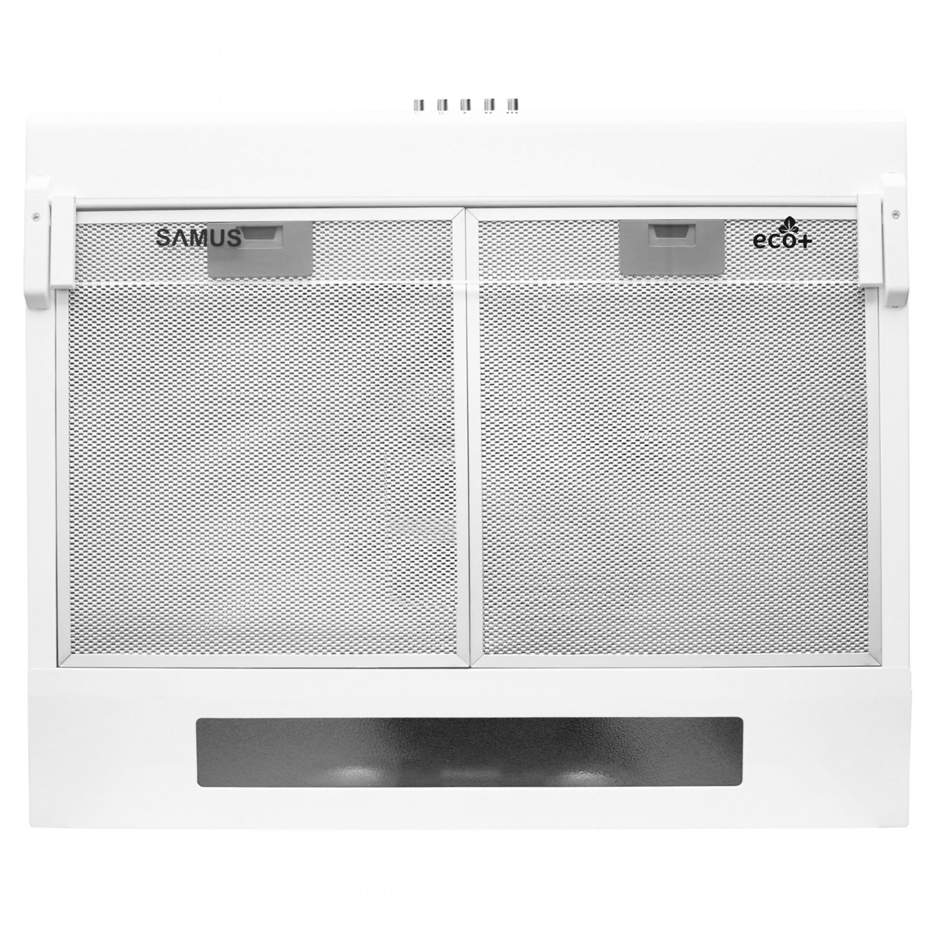 Hotă Decorativă Samus SM61AECO+ | 60cm, 112m³/h, Alb