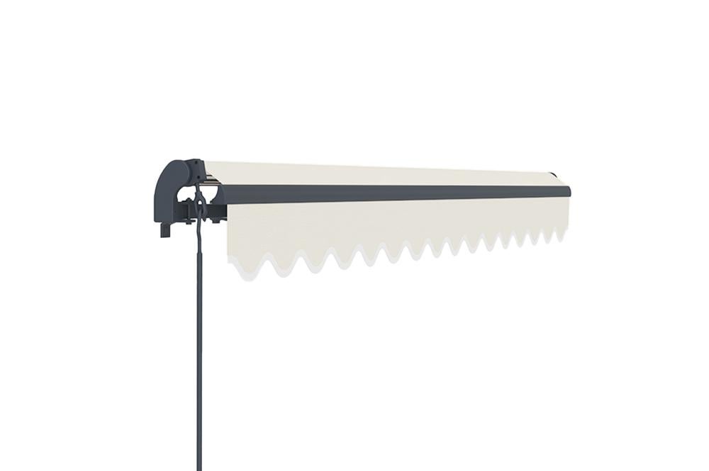 Store banne monobloc VECCHIO 2,5m x 2m - Toile premium 320g/m2 Beige - 5