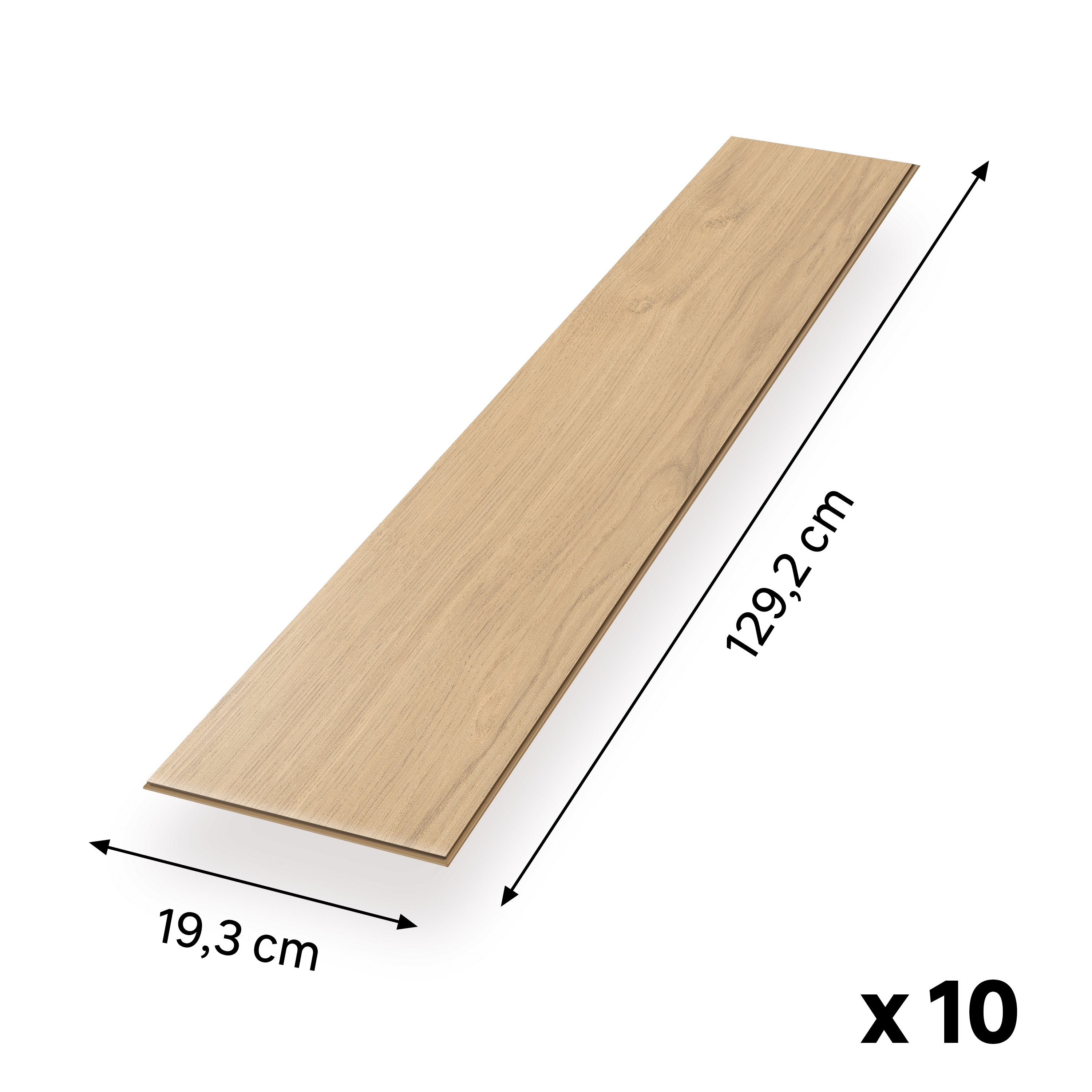 EGGER Sol stratifié NatureSense EL2980 Chêne de Falun 1292 x 193 x 7mm - 2