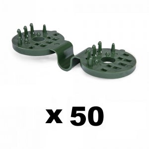 Fixation brise vue occultant, Pare-soleil Net Clip papillon Type serre