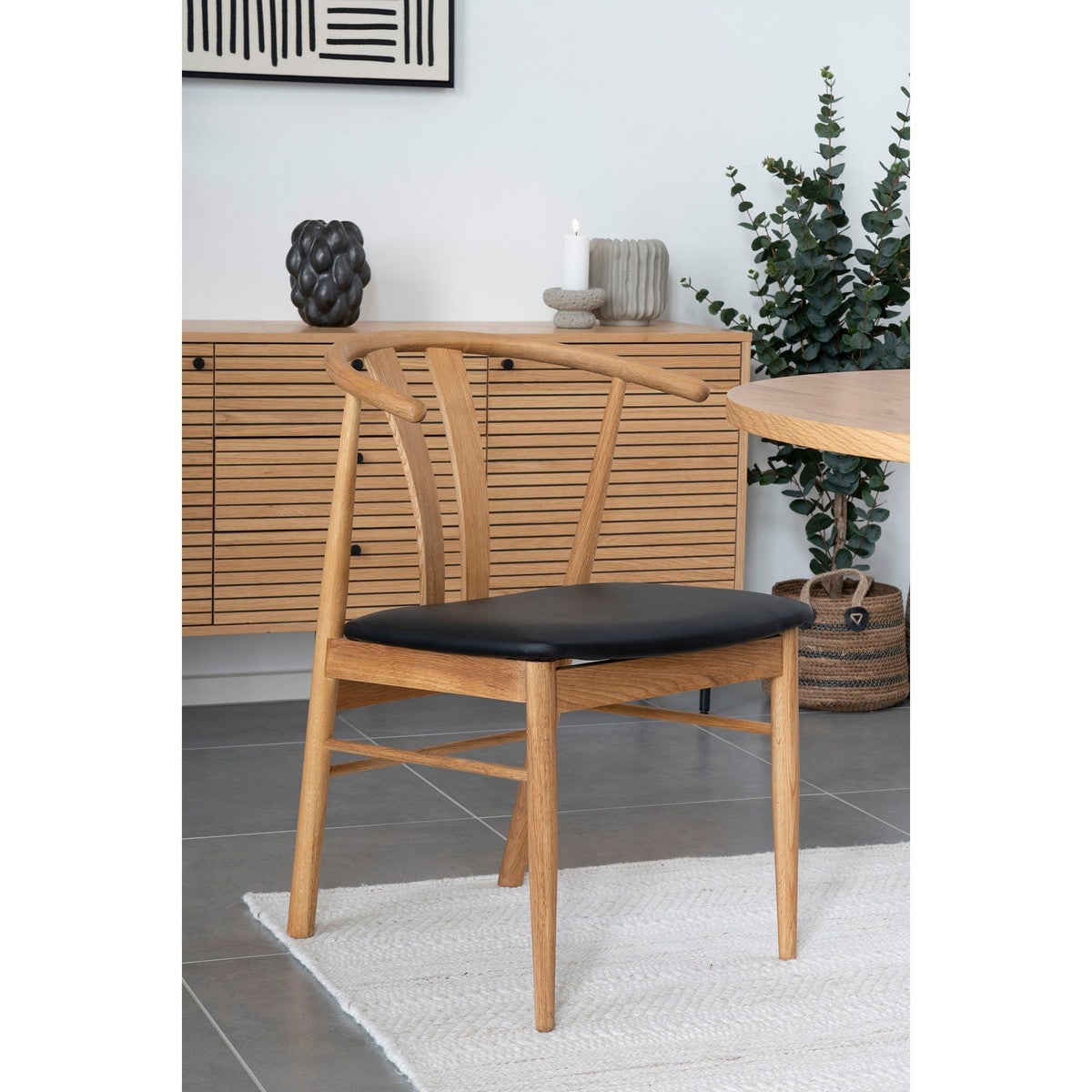 Vaso Decorativo Roma, Gres, Nero, Seven Design - 5