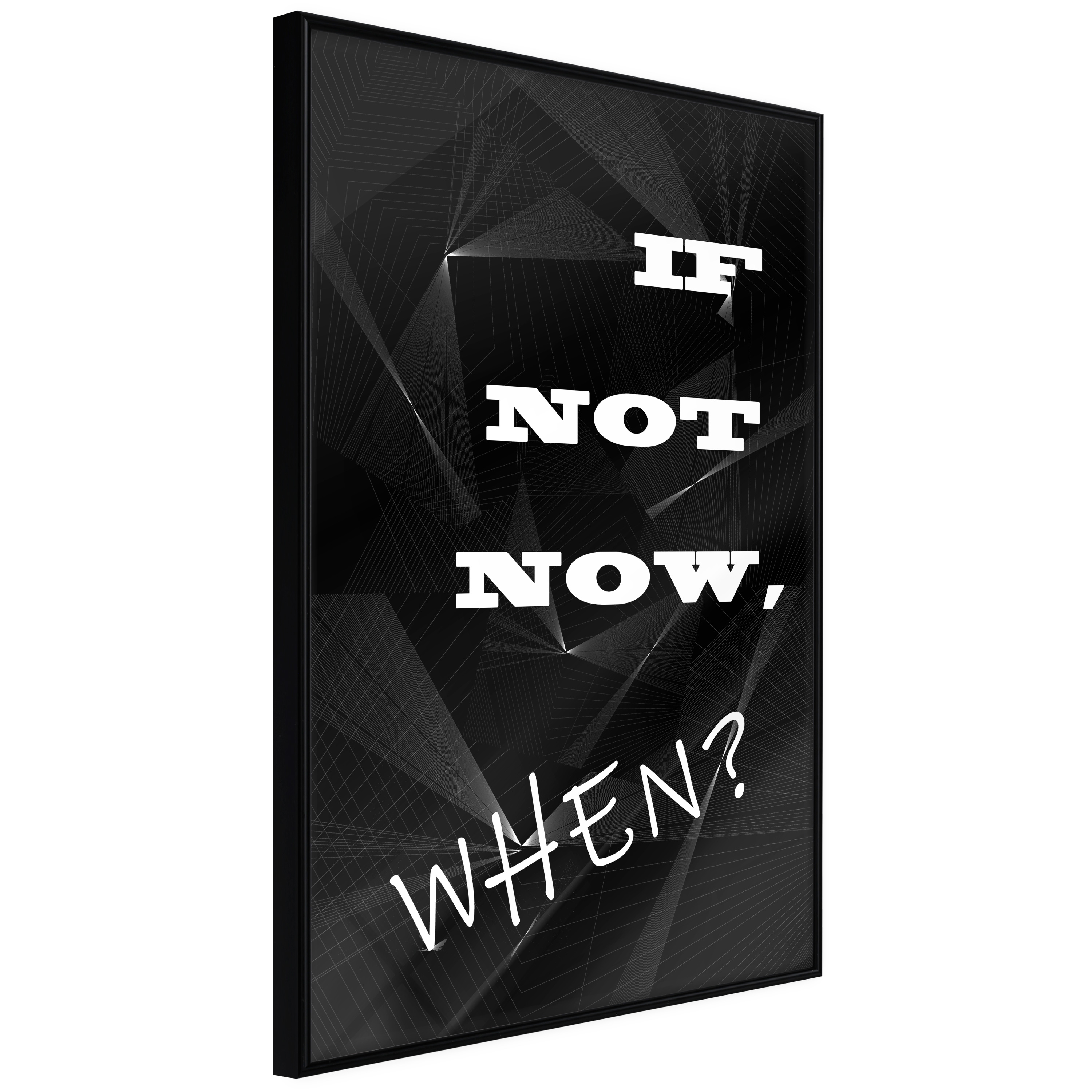 Poster et affiche - When? - 30x45 | Leroy Merlin