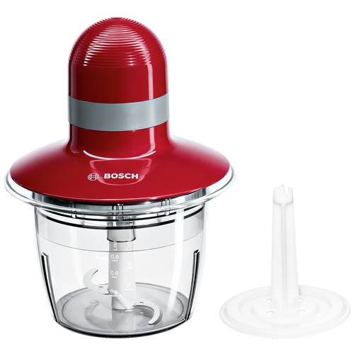 Mini siekacz Bosch MMR08R2 0,8L 400W Czerwono-szary - 2