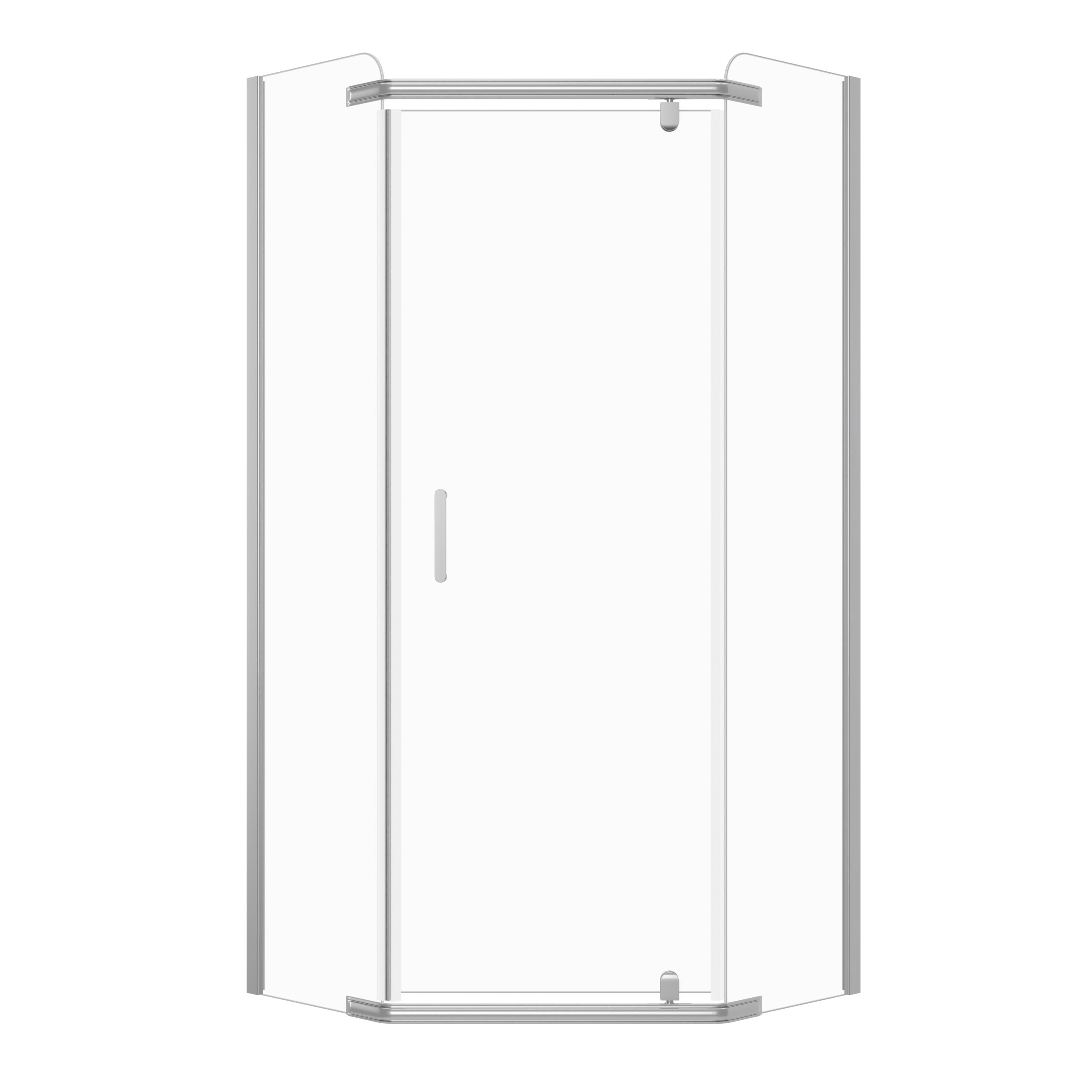 Kabina prysznicowa MILNE pięciokątna 80x80cm chrom SEVANTE