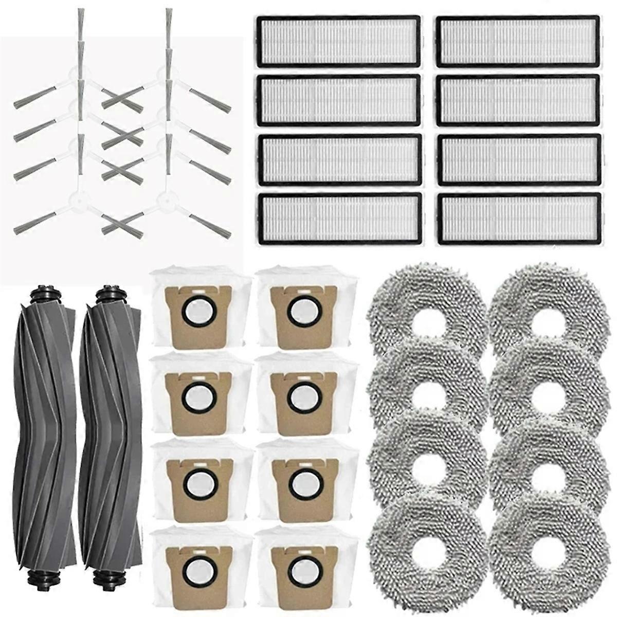 5 Pièces) Filtres HEPA pour Aspirateur Robot Dreame L20 Ultra/ L30 Ultra, Kit de Rechange pour une Meilleure Aspiration et Qualité d'Air