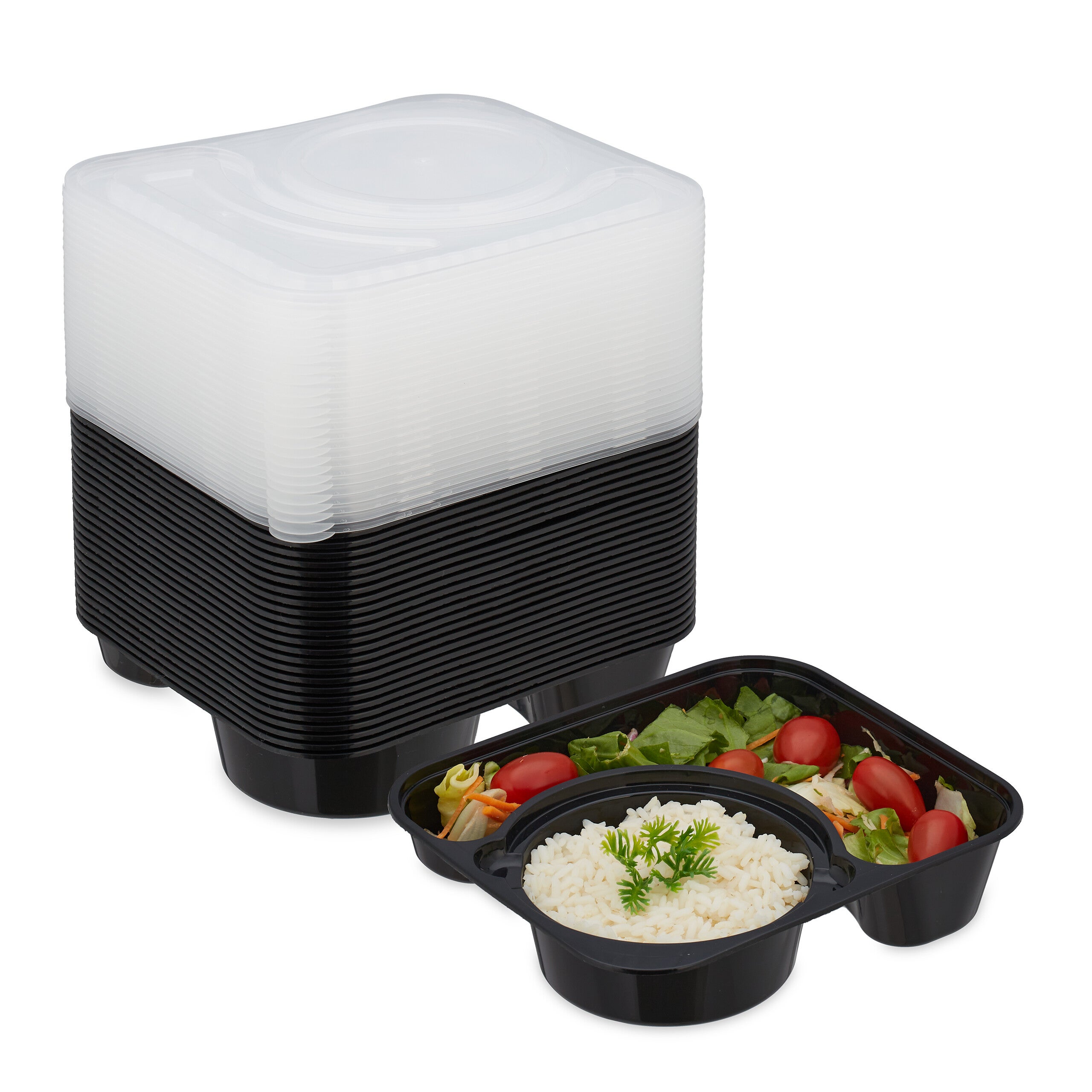 Tupperware MyLunch – Portapranzo A Doppio Scomparto Anti-fuoriuscita, 590 Ml, Colori Vivaci