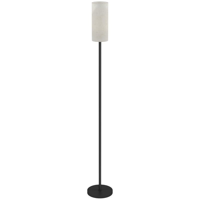 Lampadaire Sur Pied Avec Interrupteur Au Pied - Douille E27 Max 10W, Hauteur 156,5 Cm - Design Ouvert éclairage Indirect - Couleur Coffee/gris - Pour Salon, Chambre, Bureau - 12