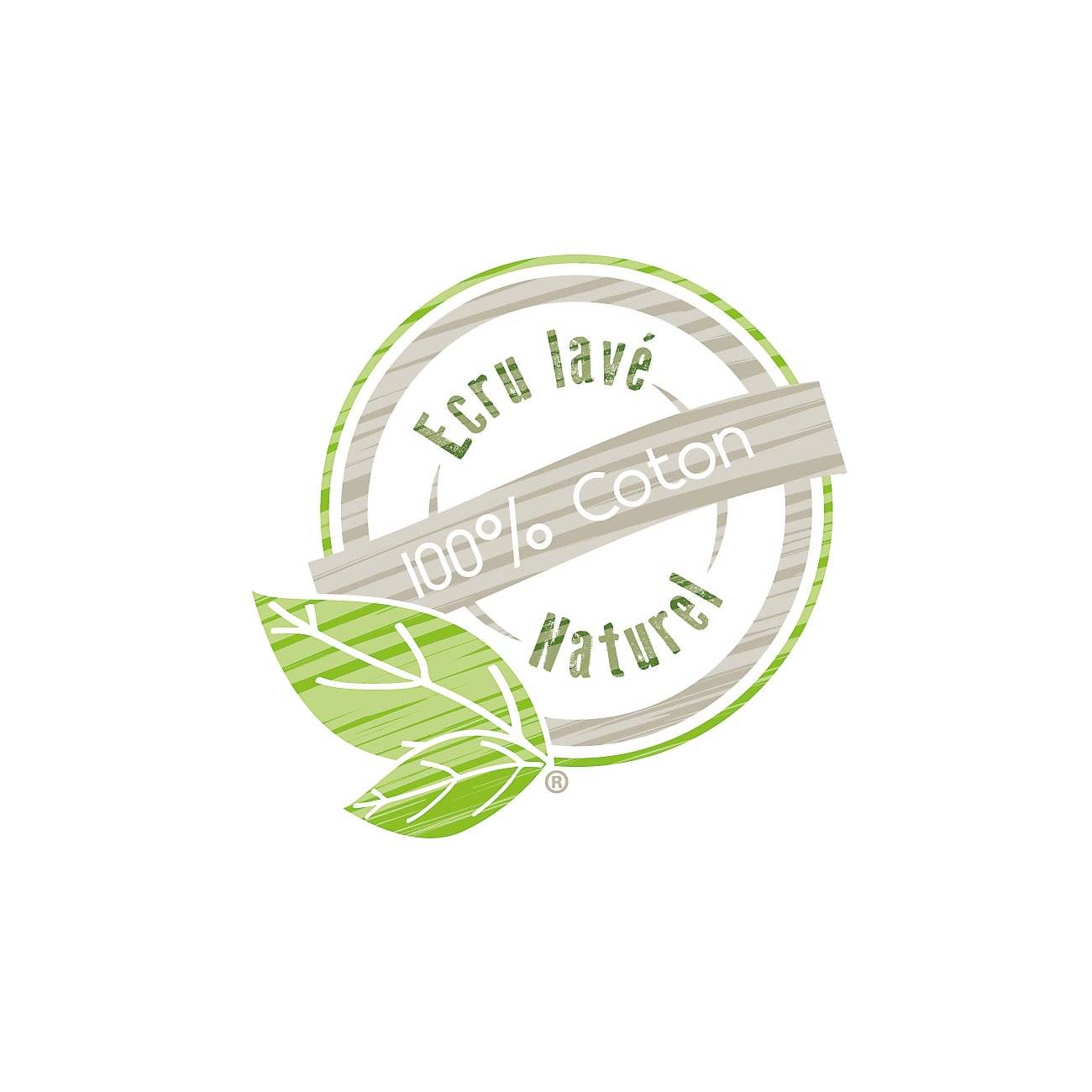 Taie d'oreiller coton brut Toco Vert TRADILINGE-- - Taie d'oreiller 50 x 70 cm - 4