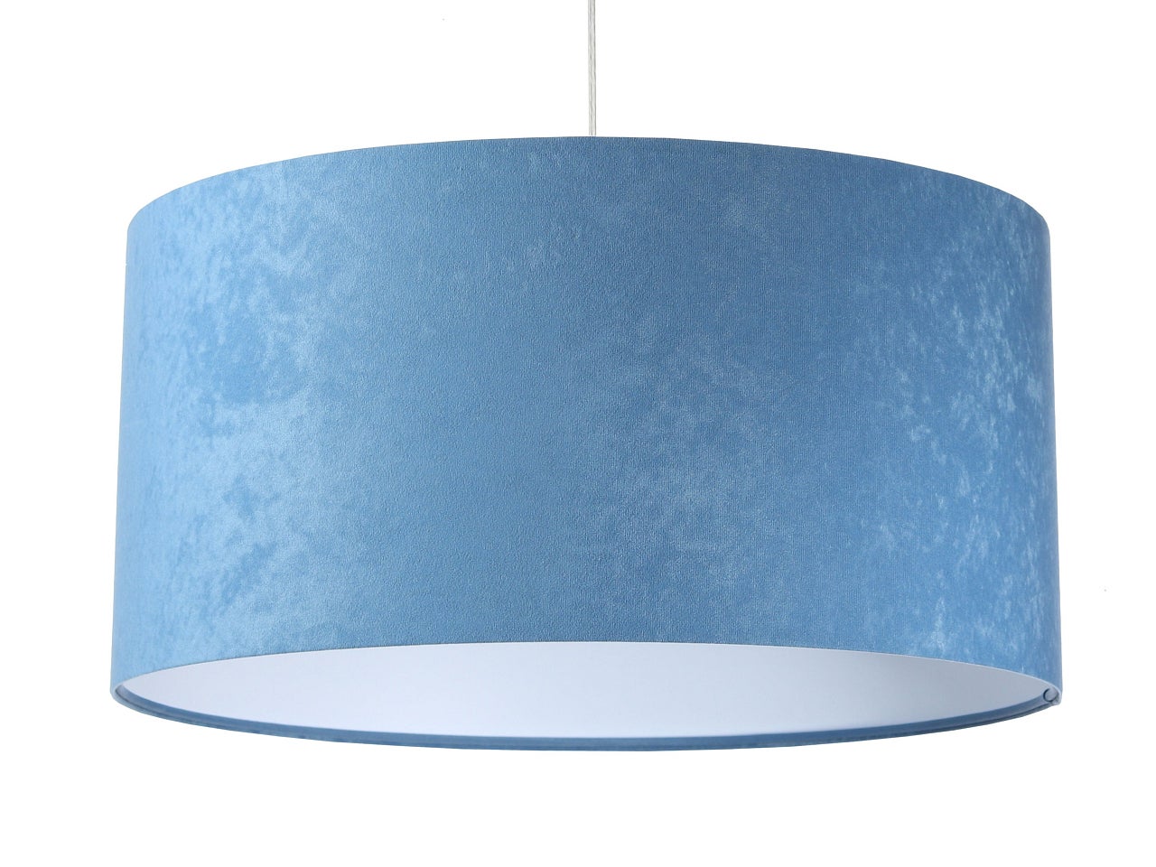 Lampa wisząca HOME 60 błękitna/biała