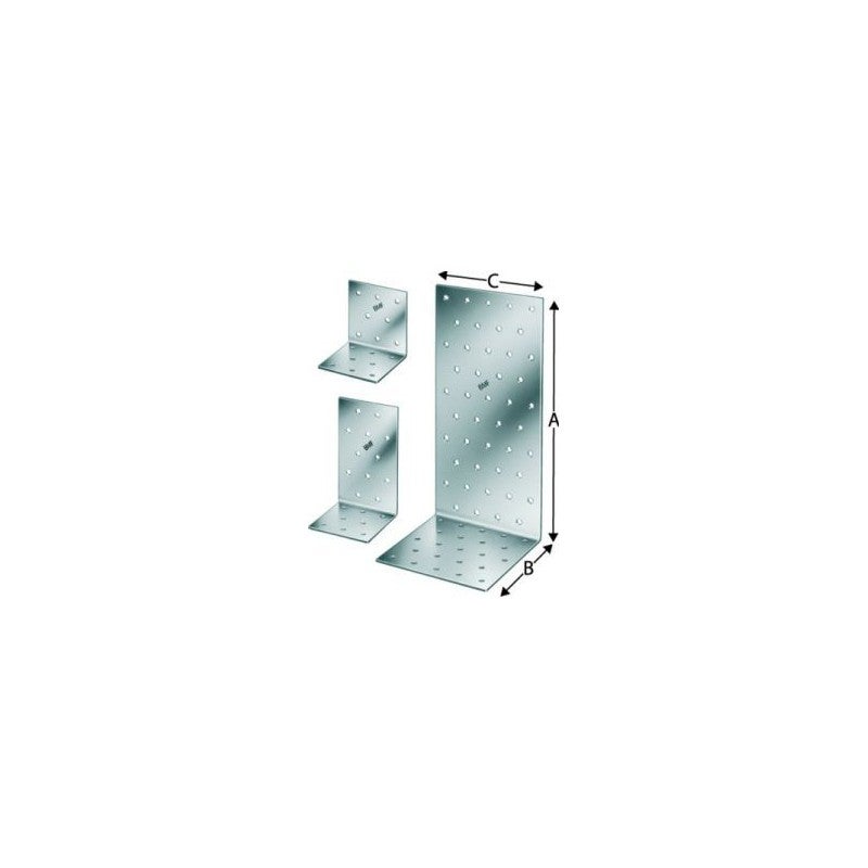Złącze kątowe SIMPSON Strong-Tie 80 x 80 x 80 mm S.2.5 mm ETA-06/106 - ANP258880