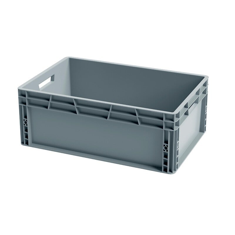Bac de manutention polypropylène gerbable norme Europe - 55L - charge maxi 40Kg 400x600x330 - 2