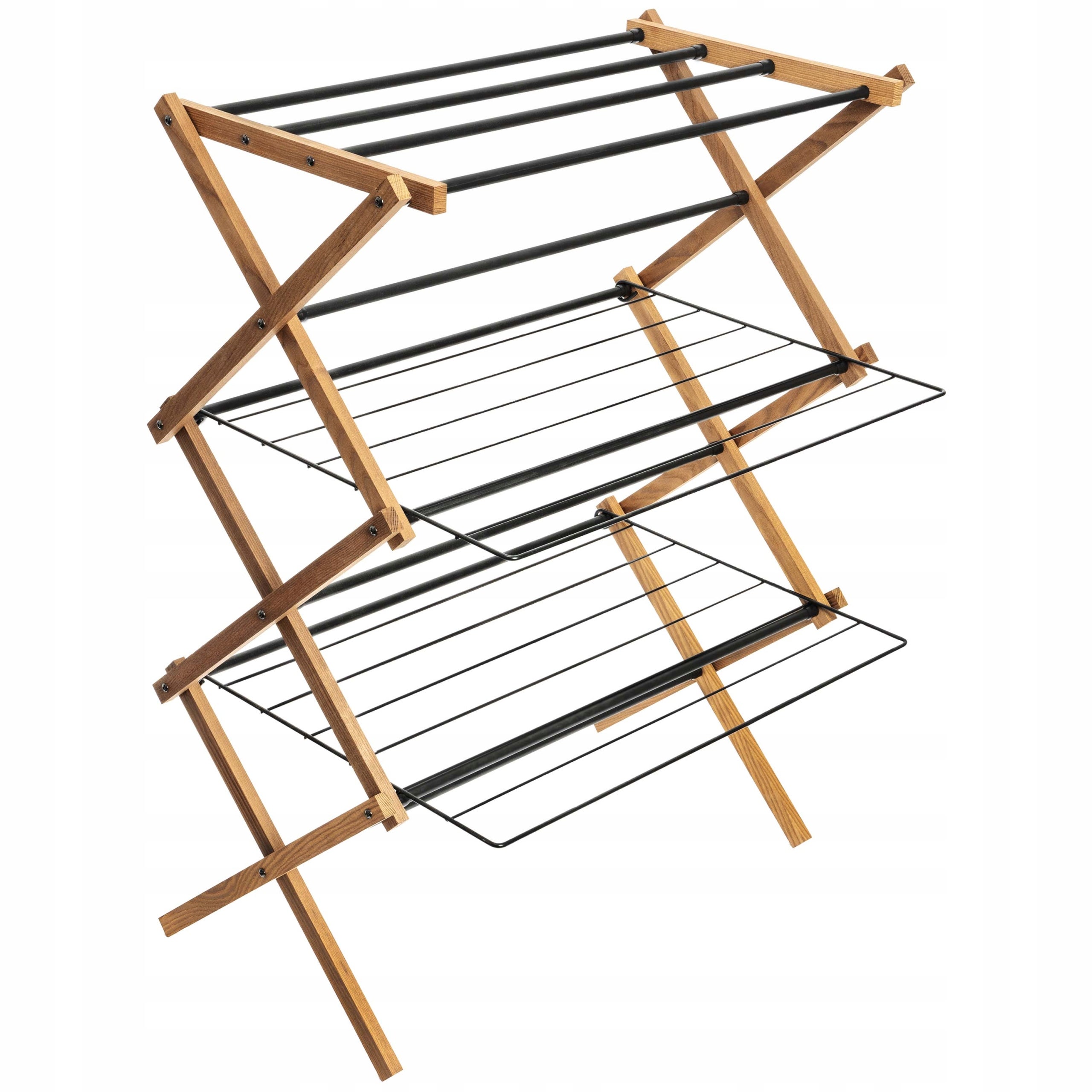 Suszarka na pranie Sepio drewniana pionowa solidna 1 szt