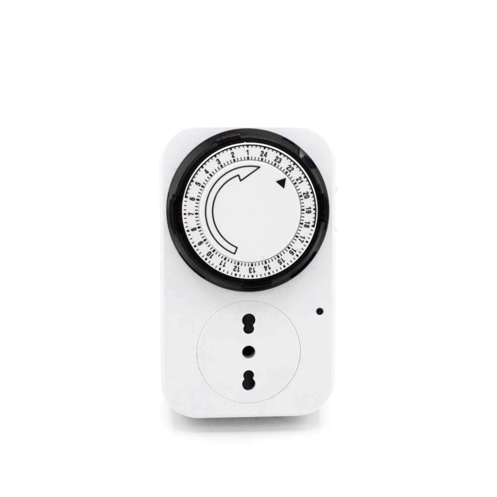 Timer Programmabile 24 Ore Per Presa - Temporizzatore Elettrico Con Spina - Foto 7