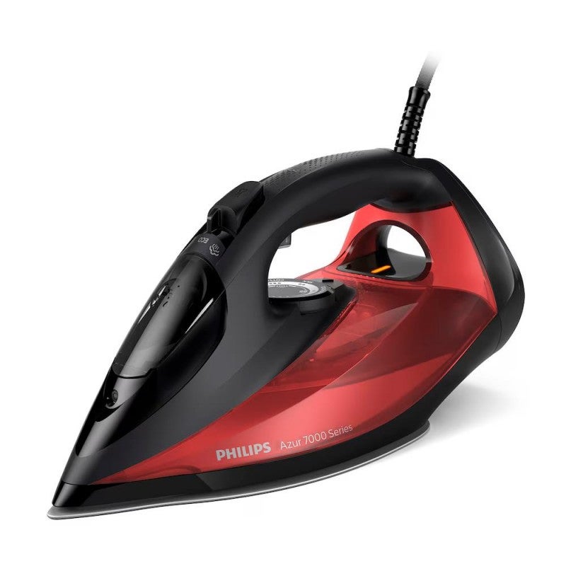 Plancha Plancha de vapor Cerámica Vapor continuo Sí PHILIPS DST7022/40 | Negro y rojo