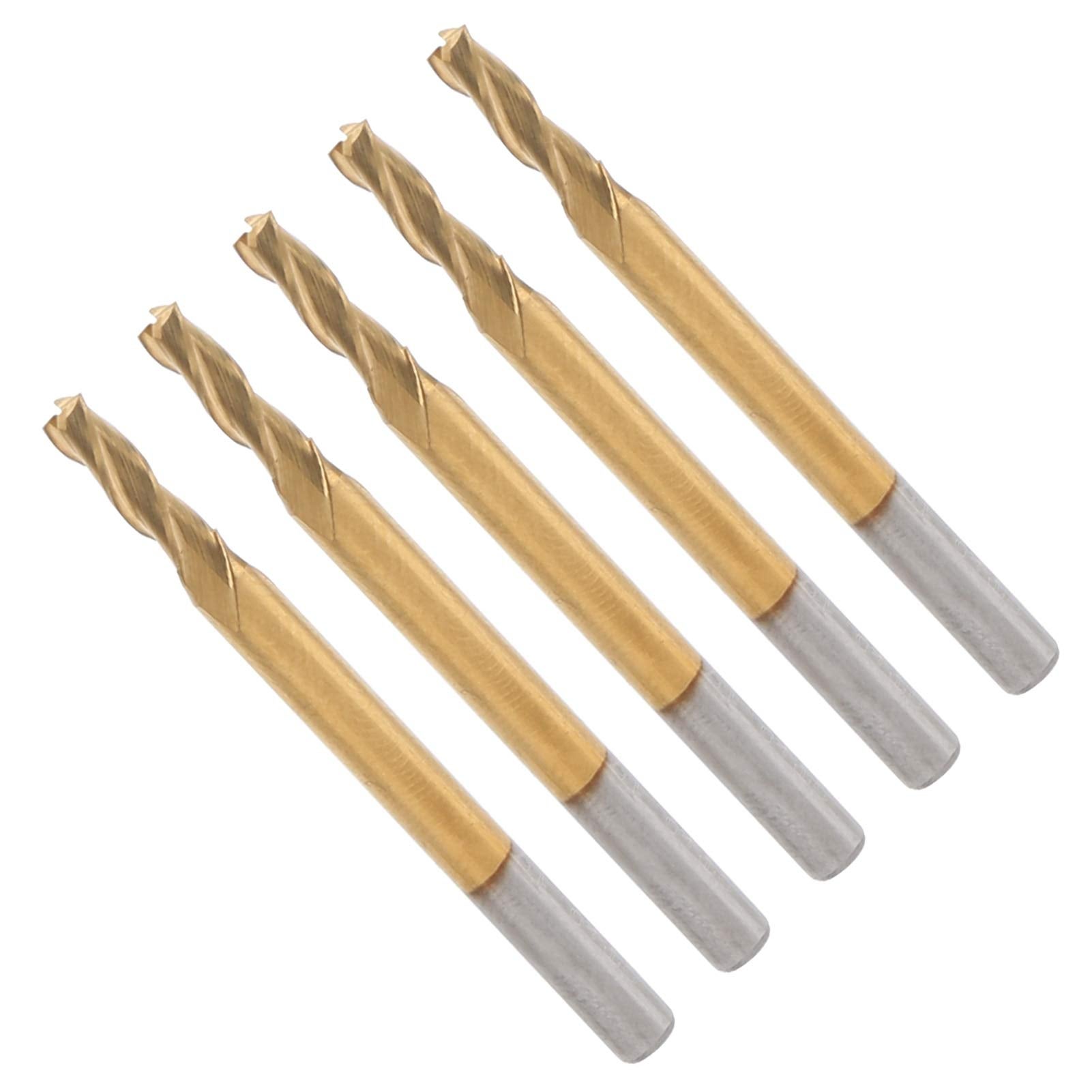 Fraise à Fente En T En Acier Tungstène - 4 Cannelures - Pour Usinage Précis De L'aluminium Et Du Bois - Diamètre De Tige 6 Mm
