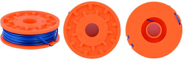 HUVNEXA Lot De 4 Bobines De Fil De Rechange For Coupe-Bordures Flymo ET21, For Coupe-Bordures Mini Et Trim St, Accessoires Fly031 Bobine Pour Tondeuse à Gazon