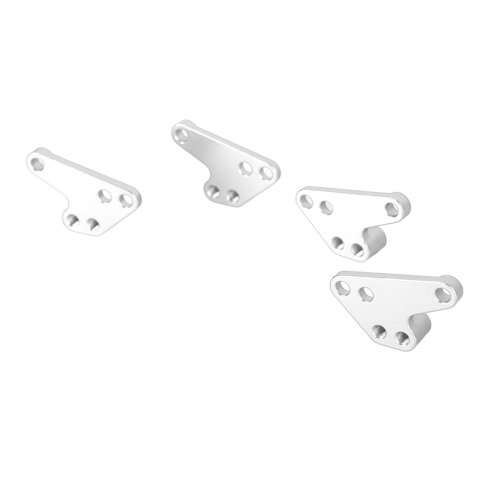 Supporto Motore In Alluminio Argento Per Traxxas 1/10 MAXX (Modello 8960) - Dissipazione Termica Migliorata - 2