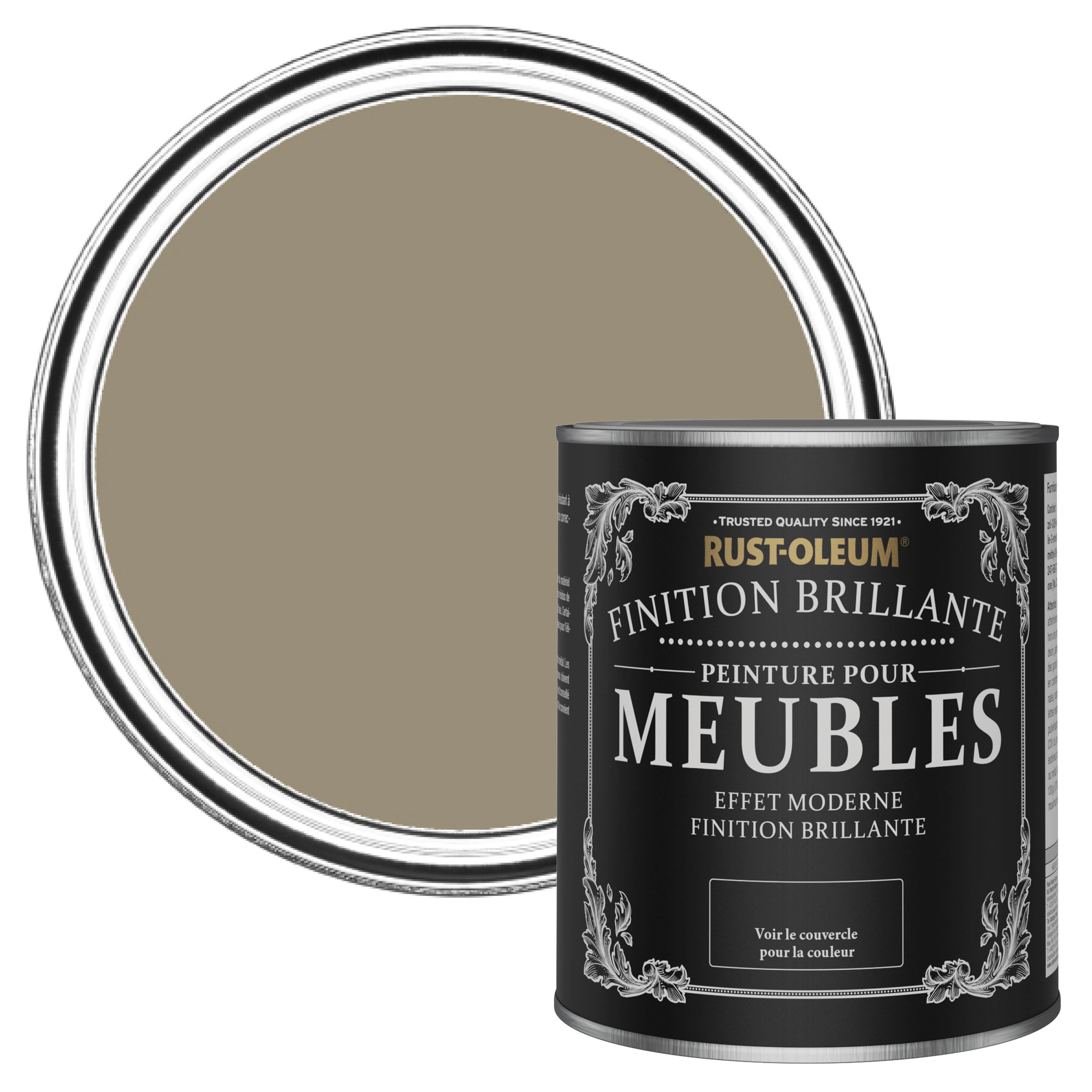 Rust Marron Rust-Oleum Peinture Marron pour Meubles, Finition Brillante - Café ...