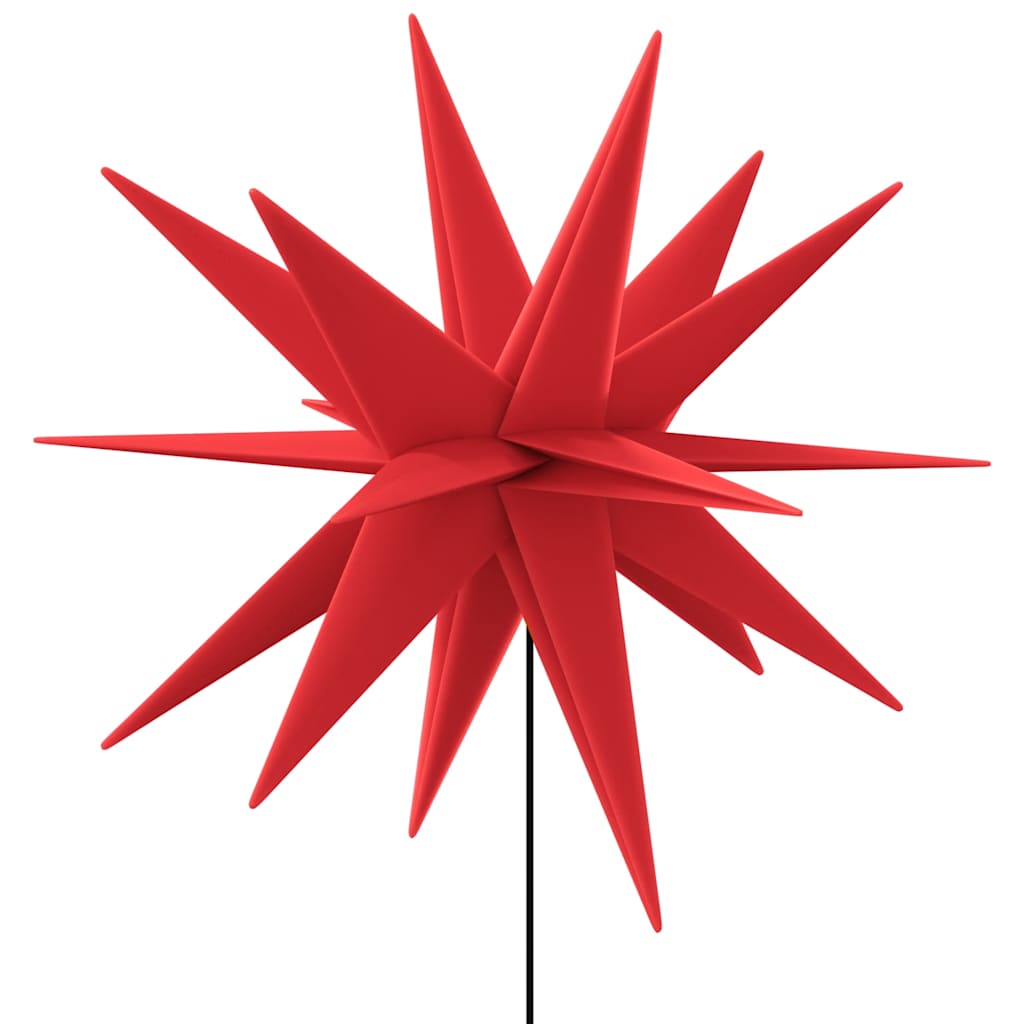 Candeeiros de Natal LED dobráveis ​​3 unidades vermelhos 35 cm - COMFORTXL - 8