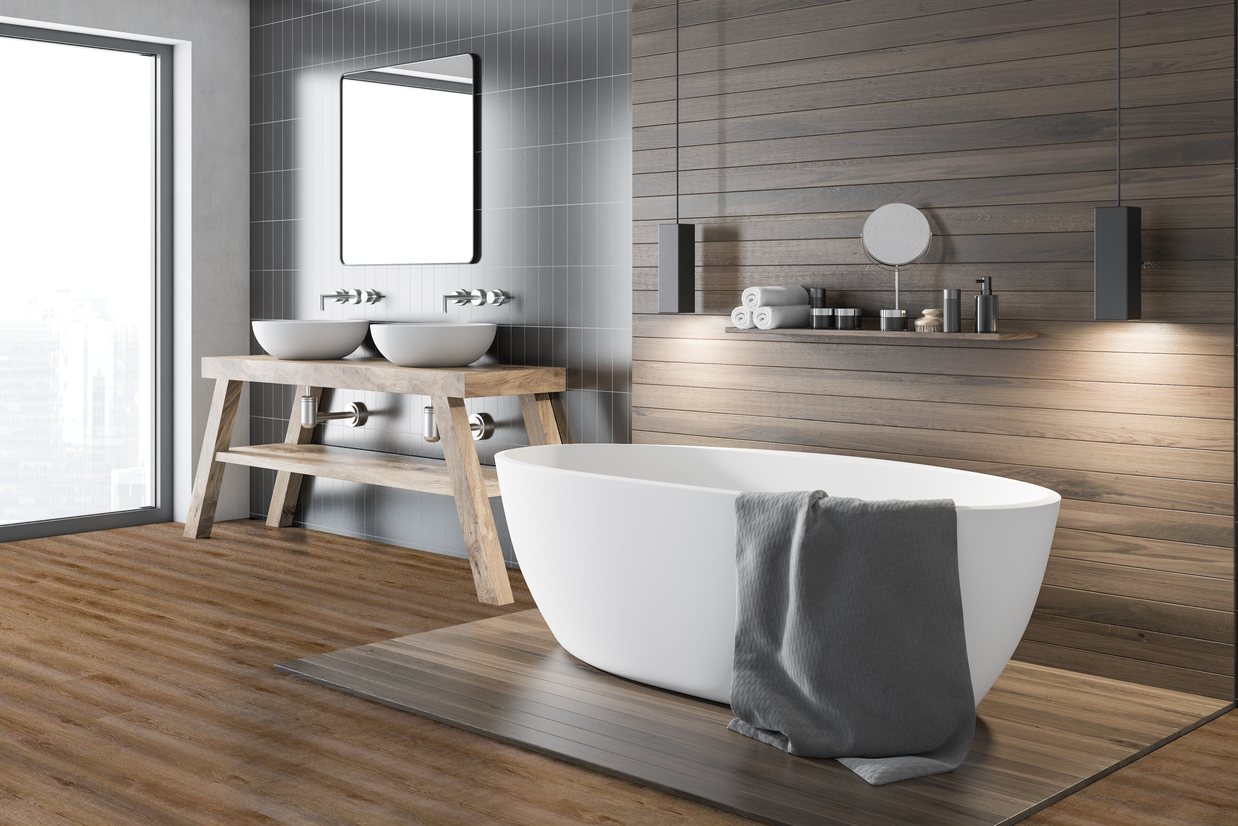 CONTESSE - Lame PVC Clipsable - TOP OAK SMOKED - Ep. 5,0 mm - bois