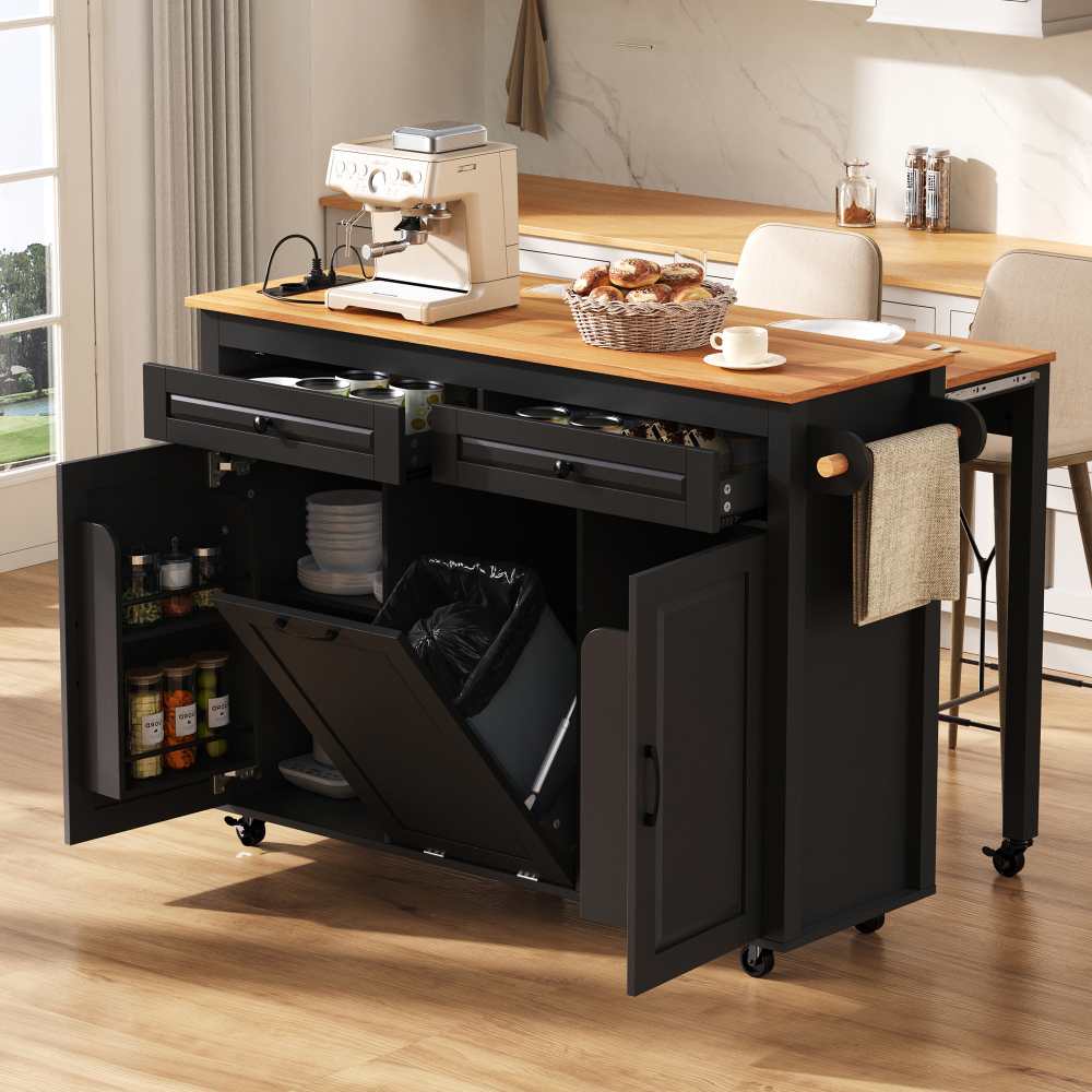 Portautensili da cucina in legno, stile rustico, per riporre