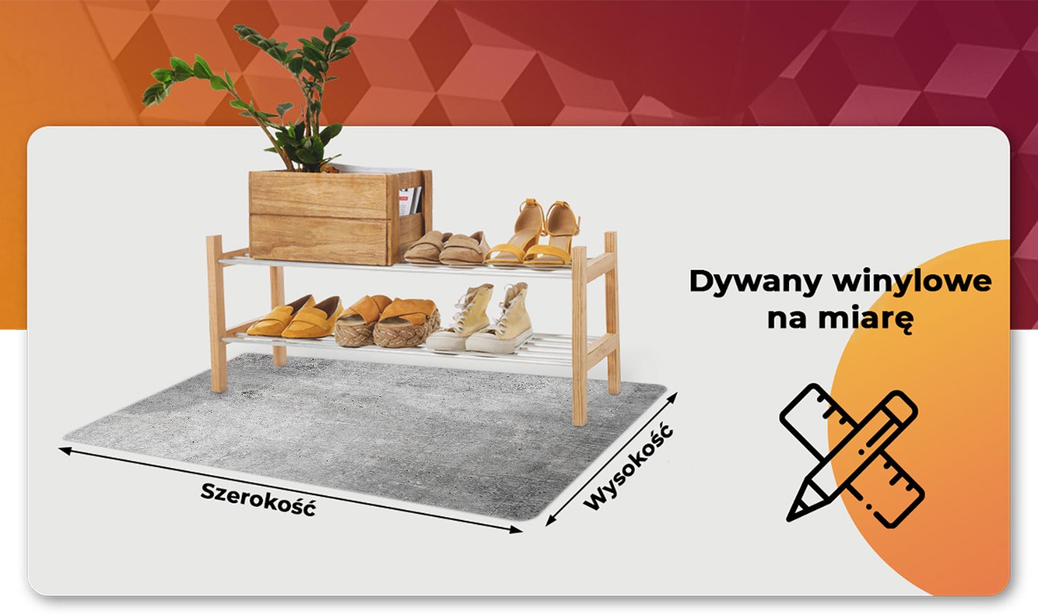 Mata winylowa do kuchni szary beton minimalistyczny, dywan winylowy do wnętrz 150x225 cm – Tulup - 5