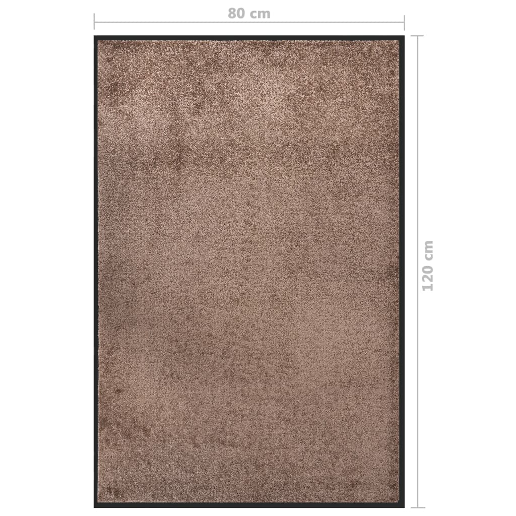 Maison Exclusive - Zerbino Marrone 80x120 cm - 5