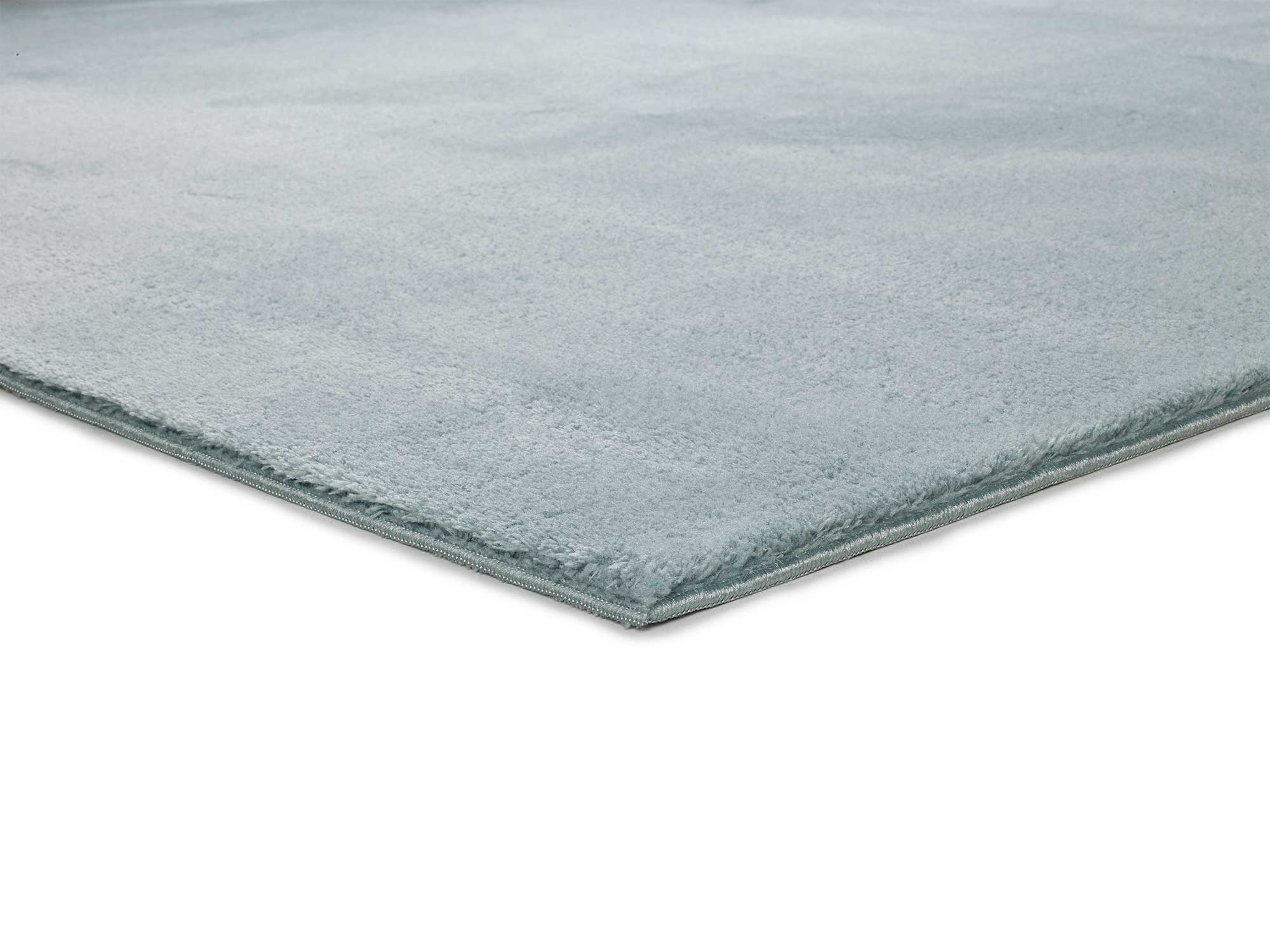 Tapis lavable antidérapant bleu rectangulaire l.60 x L.120 cm LOFT uni - ATTICGO - 3