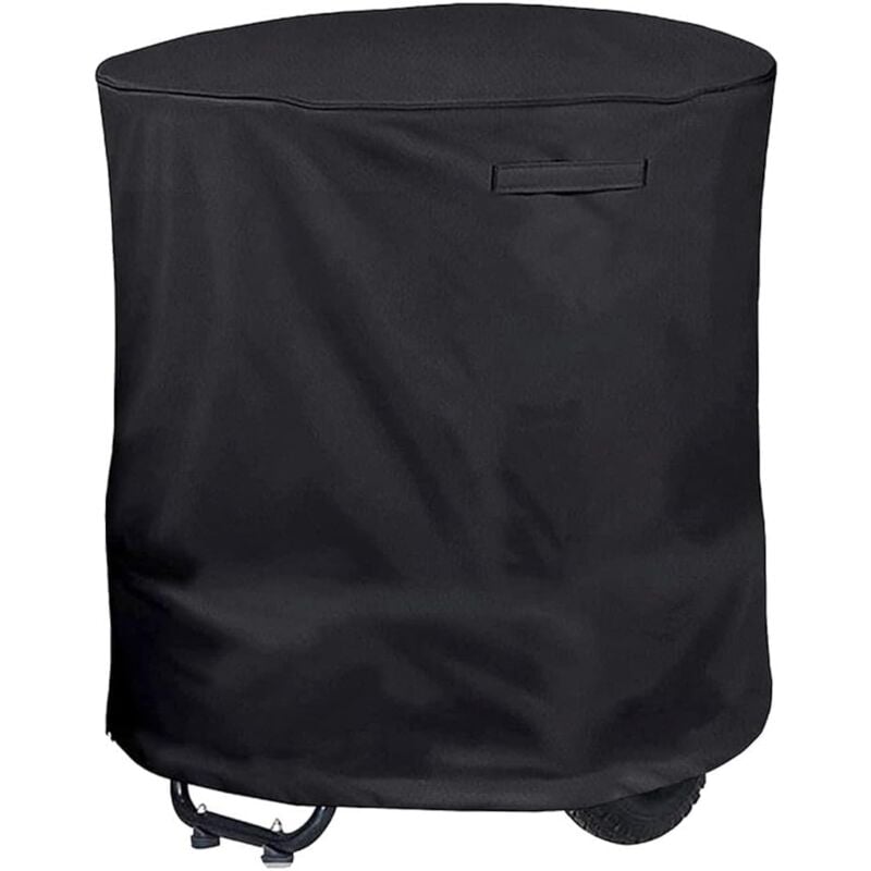 Wodoodporna osłona do wytrzymałego rozdrabniacza do drewna, Wodoodporna osłona do wytrzymałego rozdrabniacza do drewna (czarna, 210D, 8585110cm)