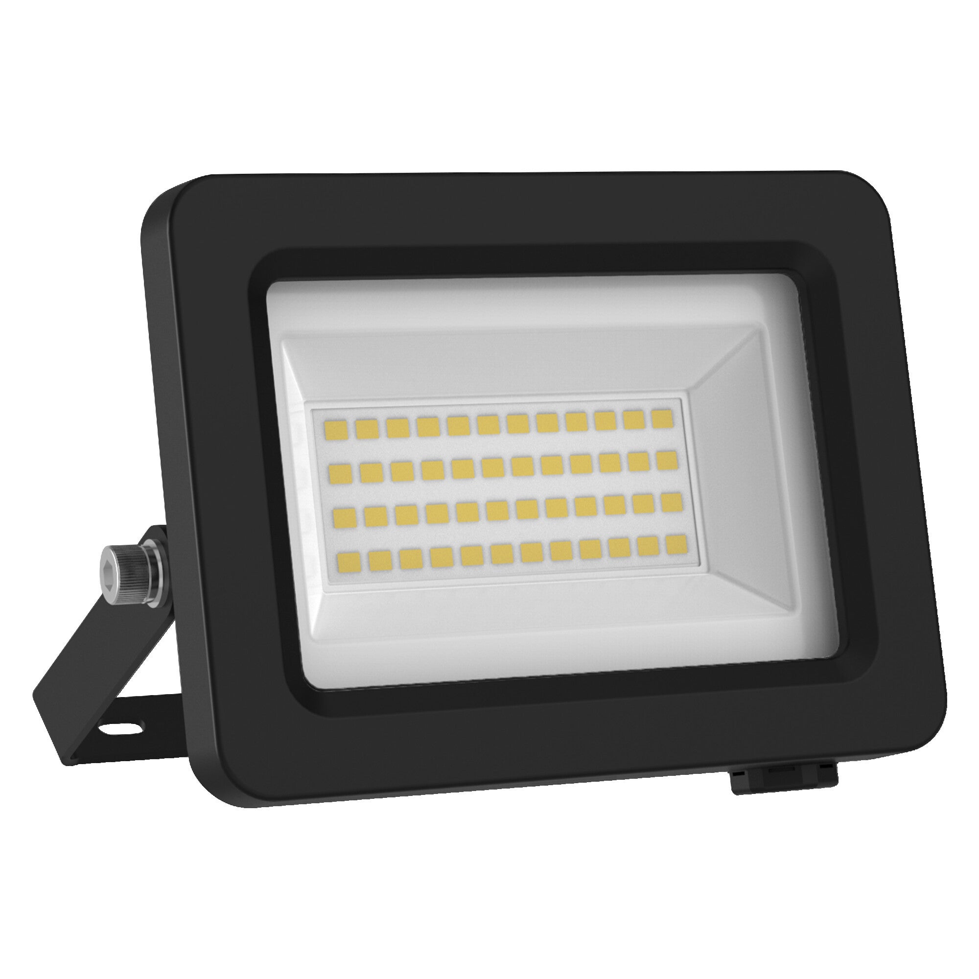 LEDVANCE LED floodlight with energy efficiency class A, black aluminium ...
