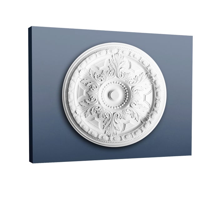 Rosace Décoration de plafond Elément de stuc Orac Decor R23 LUXXUS Elément décoratif Motif floral classique