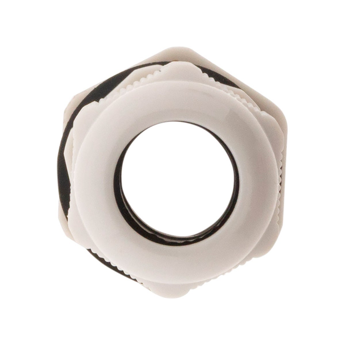 Lot de 4 presses étoupes Ø20mm IP68 - Blanc - Zenitech - 5