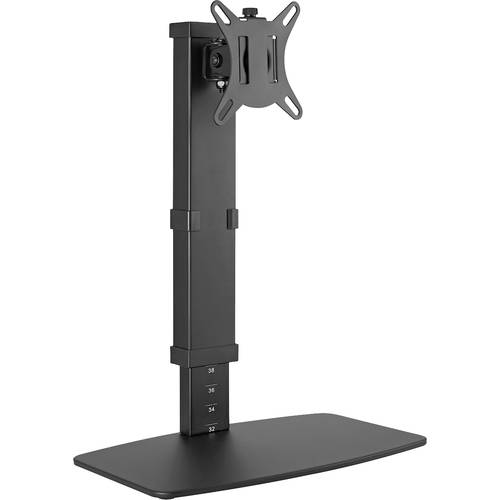 My Wall Supporto Da Tavolo Per 2 Monitor: Braccio Regolabile Per Schermi 17-32 Pollici, VESA, Inclinabile E Girevole
