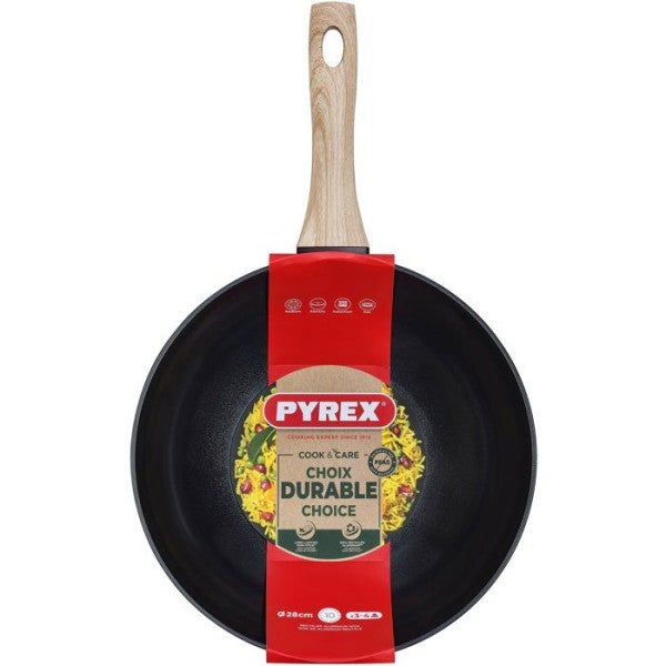 Wok BRA Prior 24 Cm - Fonte Aluminium Antiadhésive