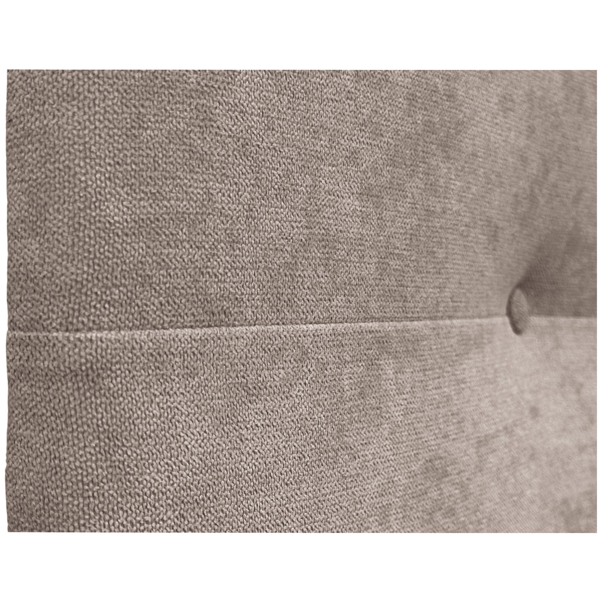 DHOME Tête de lit en tissu Aqualine avec Boutons 160x50cm Lits 150/160 - Terre - 2