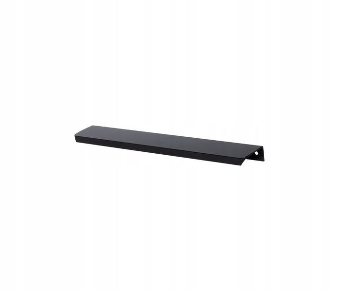 Mâner de mobilă din aluminiu negru semilucios Ua06r, 27,6 cm