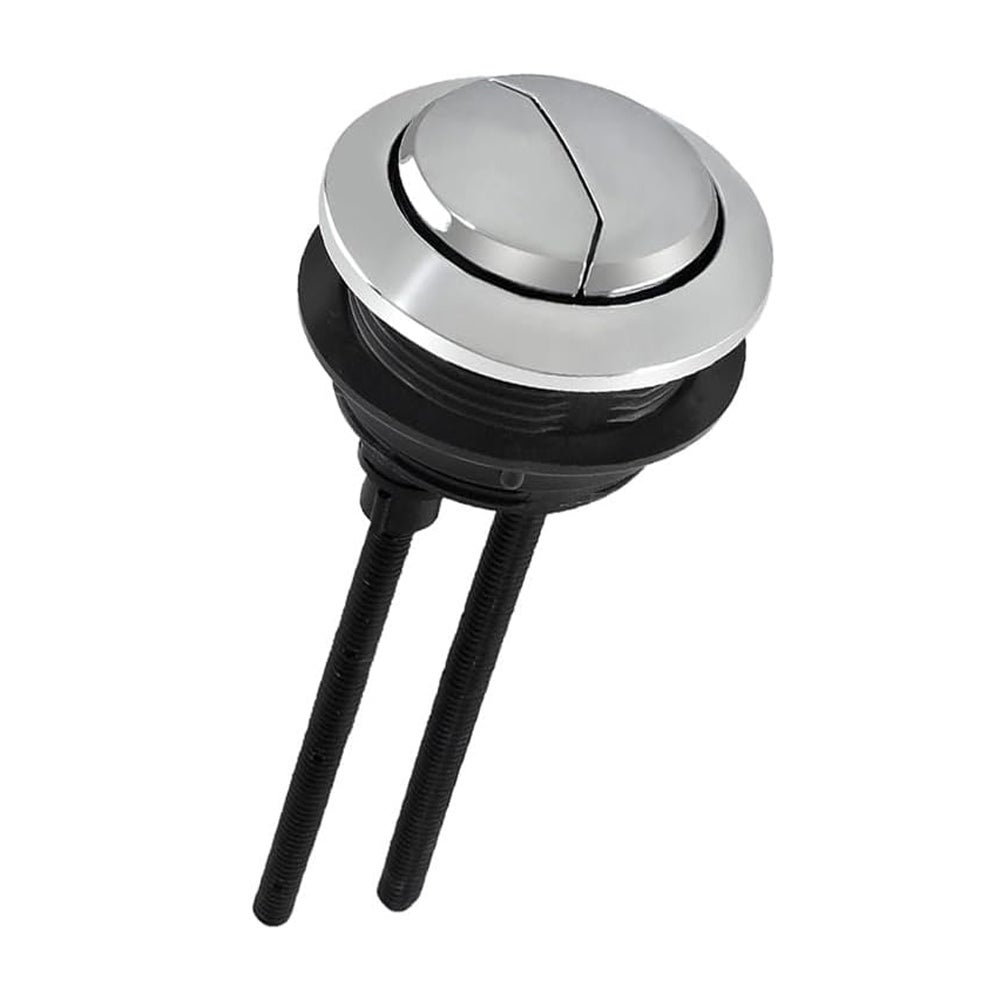 Podwójny przycisk spłuczki toaletowej, część zamienna do spłuczki toaletowej, do naprawy muszli klozetowej, pasuje (48~58 mm)