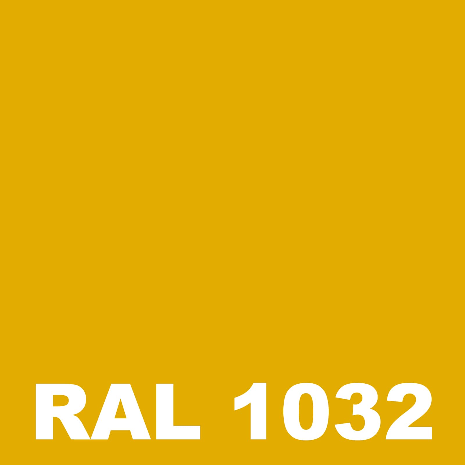 Peinture Ravalement - Metaltop - Jaune genet - RAL 1032 - Pot 1L - 2