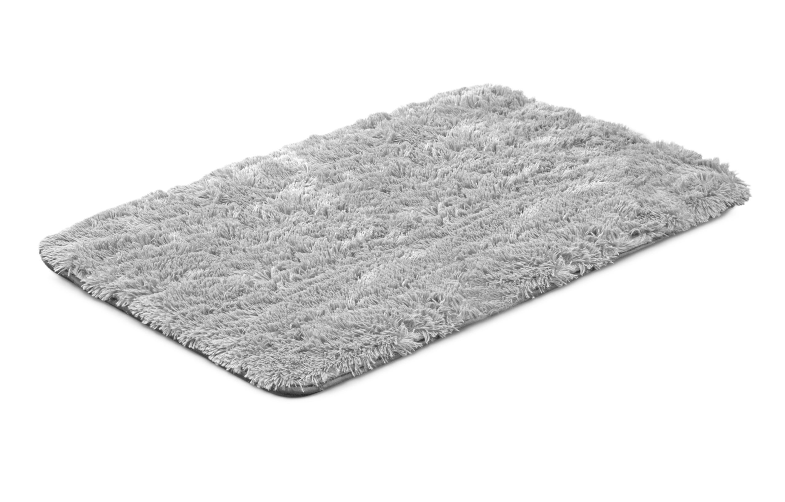 Dywan shaggy Aio Factory antyslip jasnoszary 80x120 cm 1szt