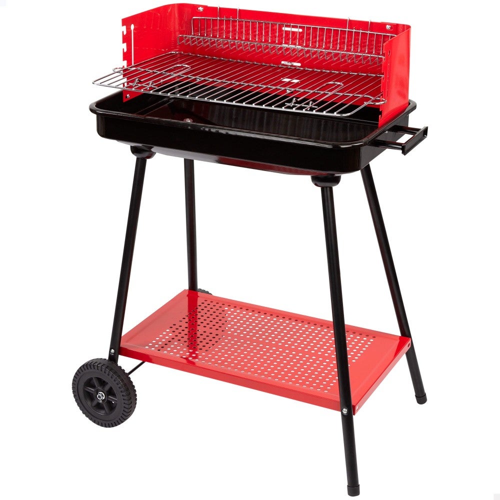 Barbacoa carbón portátil para 4 niveles aktive